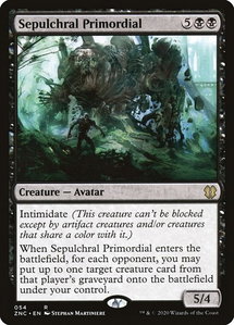Sepulchral Primordial - Commander: Zendikar Rising (ZNC) #54 - Rare Magic: The Gathering Trading Card