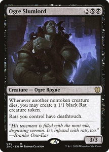 Ogre Slumlord - Commander: Zendikar Rising (ZNC) #50 - Rare Magic: The Gathering Trading Card