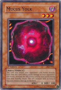 Mucus Yolk - Pharaonic Guardian (PGD) #PGD-011 - Common / Short Print YuGiOh Trading Card