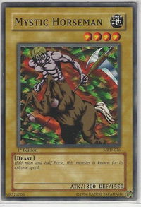Mystic Horseman - Metal Raiders (MRD) #MRD-076 - Common / Short Print YuGiOh Trading Card