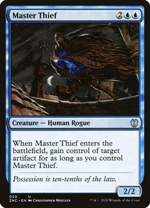Master Thief - Commander: Zendikar Rising (ZNC) #30 - Uncommon Magic: The Gathering Trading Card