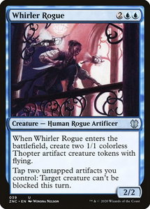 Whirler Rogue - Commander: Zendikar Rising (ZNC) #39 - Uncommon Magic: The Gathering Trading Card