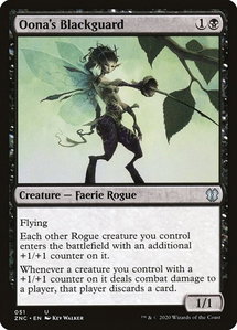 Oona's Blackguard - Commander: Zendikar Rising (ZNC) #51 - Uncommon Magic: The Gathering Trading Card