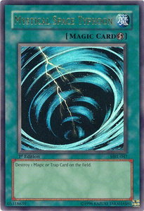 Mystical Space Typhoon - Magic Ruler (MRL-EN) #MRL-047 - Ultra Rare YuGiOh Trading Card