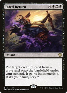 Fated Return - Commander: Zendikar Rising (ZNC) #42 - Rare Magic: The Gathering Trading Card