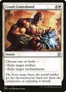 Crush Contraband - Commander: Zendikar Rising (ZNC) #13 - Uncommon Magic: The Gathering Trading Card