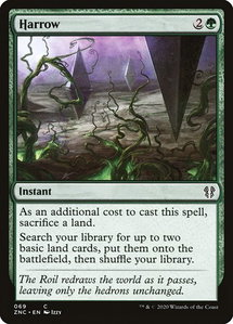 Harrow - Commander: Zendikar Rising (ZNC) #69 - Common Magic: The Gathering Trading Card