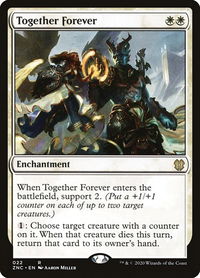 Together Forever - Commander: Zendikar Rising (ZNC) #22 - Rare Magic: The Gathering Trading Card