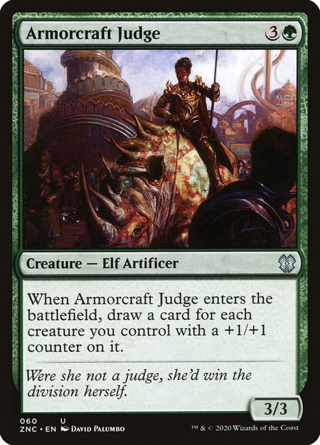 Armorcraft Judge - Commander: Zendikar Rising Magic: The Gathering trading card