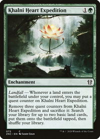 Khalni Heart Expedition - Commander: Zendikar Rising (ZNC) #72 - Common Magic: The Gathering Trading Card