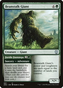 Beanstalk Giant - Commander: Zendikar Rising (ZNC) #61 - Uncommon Magic: The Gathering Trading Card