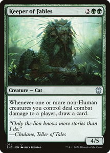 Keeper of Fables - Commander: Zendikar Rising (ZNC) #71 - Uncommon Magic: The Gathering Trading Card