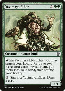 Yavimaya Elder - Commander: Zendikar Rising (ZNC) #87 - Common Magic: The Gathering Trading Card