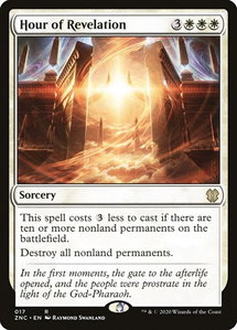 Hour of Revelation - Commander: Zendikar Rising (ZNC) #17 - Rare Magic: The Gathering Trading Card