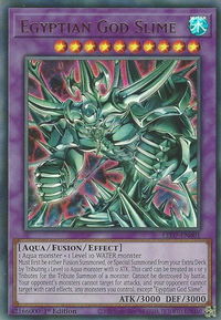 Egyptian God Slime - Legendary Duelists: Rage of Ra (LED7) #LED7-EN001 - Ultra Rare YuGiOh Trading Card