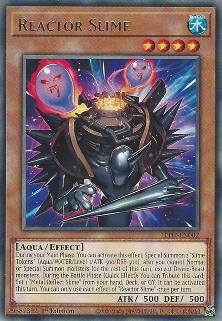 Reactor Slime - Legendary Duelists: Rage of Ra YuGiOh trading card