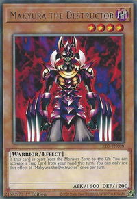Makyura the Destructor - Legendary Duelists: Rage of Ra (LED7) #LED7-EN008 - Rare YuGiOh Trading Card