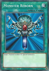 Monster Reborn - Legendary Duelists: Rage of Ra (LED7) #LED7-EN012 - Common / Short Print YuGiOh Trading Card