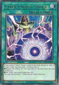 Cyber Energy Shock - Legendary Duelists: Rage of Ra (LED7) #LED7-EN034 - Rare YuGiOh Trading Card