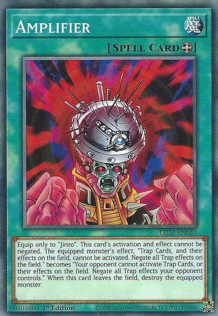 Amplifier - Legendary Duelists: Rage of Ra YuGiOh trading card