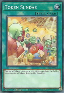 Token Sundae - Legendary Duelists: Rage of Ra (LED7) #LED7-EN054 - Common / Short Print YuGiOh Trading Card