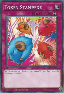 Token Stampede - Legendary Duelists: Rage of Ra (LED7) #LED7-EN055 - Common / Short Print YuGiOh Trading Card