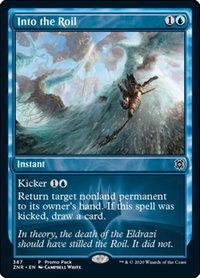 Into the Roil - Promo Pack: Zendikar Rising (PPZNR) #387 - Promo Magic: The Gathering Trading Card
