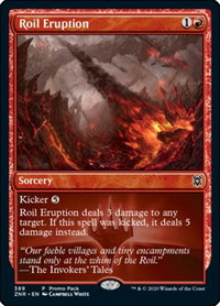 Roil Eruption - Promo Pack: Zendikar Rising (PPZNR) #389 - Promo Magic: The Gathering Trading Card