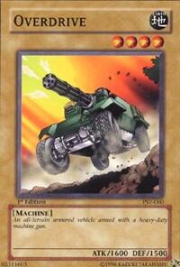 Overdrive - Pharaoh's Servant (PSV) #PSV-060 - Common / Short Print YuGiOh Trading Card