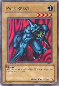 Pale Beast - Metal Raiders (MRD) #MRD-047 - Common / Short Print YuGiOh Trading Card
