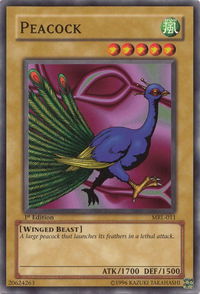 Peacock - Magic Ruler (MRL-EN) #MRL-011 - Common / Short Print YuGiOh Trading Card