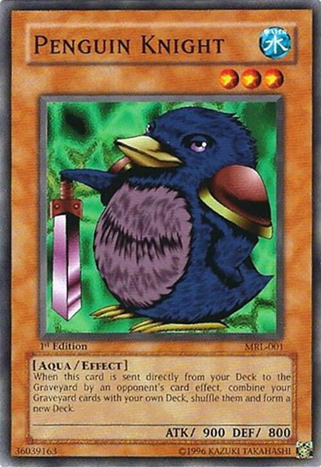 Penguin Knight - Magic Ruler YuGiOh trading card