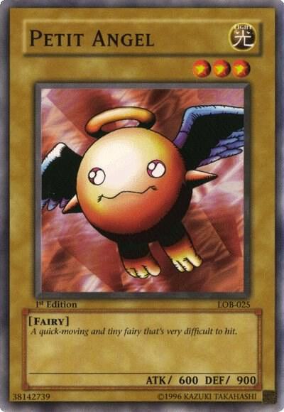 Petit Angel trading card from The Legend of Blue Eyes White Dragon Petit Angel - The Legend of Blue Eyes White Dragon YuGiOh trading card