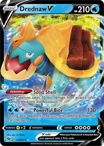 Drednaw V - Champion's Path (CHP) #14/73 - Ultra Rare Pokémon Trading Card