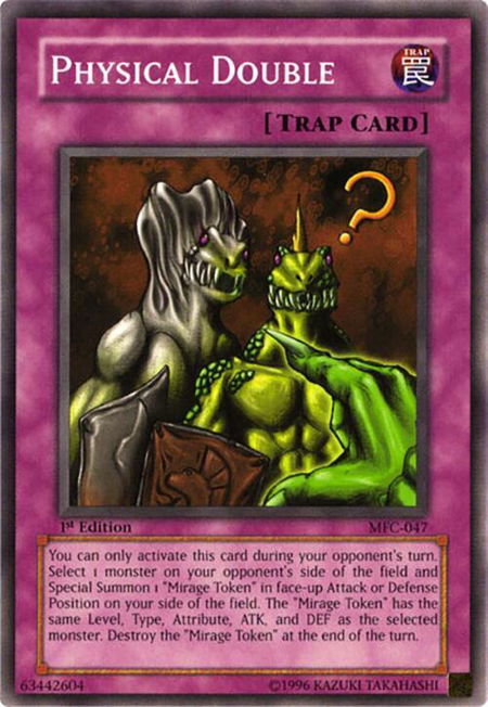Physical Double - Magician's Force YuGiOh trading card