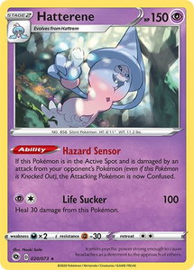 Hatterene - Champion's Path (CHP) #20/73 - Holo Rare Pokémon Trading Card