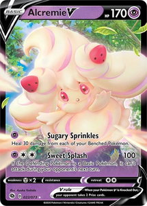 Alcremie V - Champion's Path (CHP) #22/73 - Ultra Rare Pokémon Trading Card
