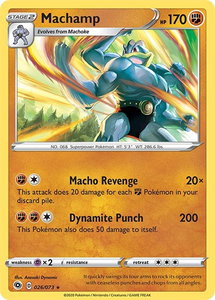 Machamp - Champion's Path (CHP) #26/73 - Holo Rare Pokémon Trading Card