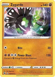 Zygarde - Champion's Path (CHP) #28/73 - Holo Rare Pokémon Trading Card