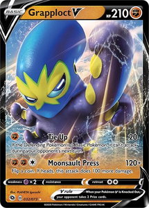Grapploct V - Champion's Path (CHP) #32/73 - Ultra Rare Pokémon Trading Card