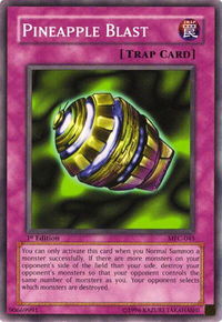 Pineapple Blast - Magician's Force (MFC) #MFC-045 - Common / Short Print YuGiOh Trading Card
