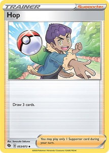 Hop - Champion's Path (CHP) #53/73 - Uncommon Pokémon Trading Card