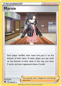 Marnie - Champion's Path (CHP) #56/73 - Holo Rare Pokémon Trading Card