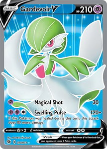Gardevoir V (Full Art) - Champion's Path (CHP) #70/73 - Ultra Rare Pokémon Trading Card