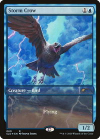 Storm Crow - Secret Lair Drop Series (SLD) #60 - Rare Magic: The Gathering Trading Card