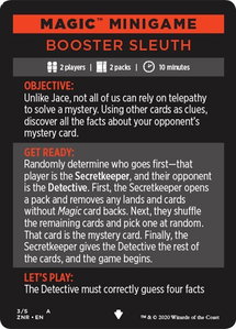 Magic Minigame: Booster Sleuth - Zendikar Rising (ZNR) #3 - Special Magic: The Gathering Trading Card