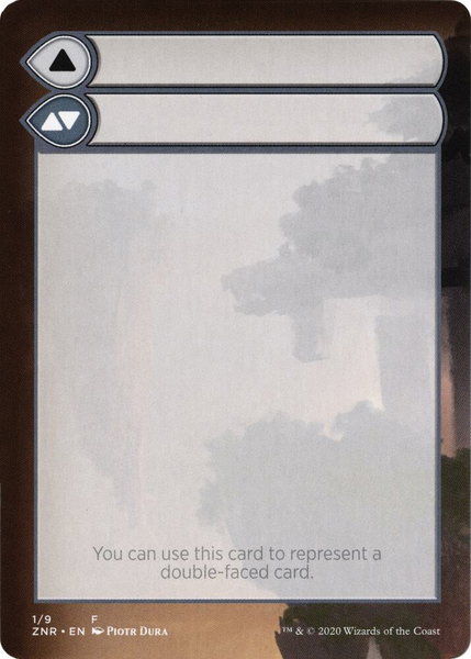 Helper Card - 1/9 - Zendikar Rising Magic: The Gathering trading card