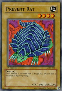 Prevent Rat - Metal Raiders (MRD) #MRD-084 - Common / Short Print YuGiOh Trading Card