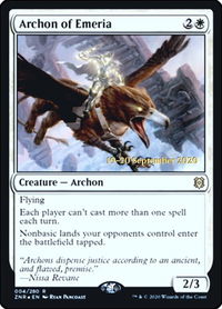 Archon of Emeria - Prerelease Cards (PRE) #4s - Rare Magic: The Gathering Trading Card