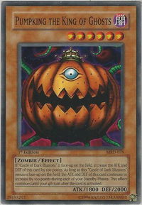 Pumpking the King of Ghosts - Metal Raiders (MRD) #MRD-079 - Common / Short Print YuGiOh Trading Card